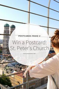 St. Peters Church. Munich, Pinterest, Postcards from V