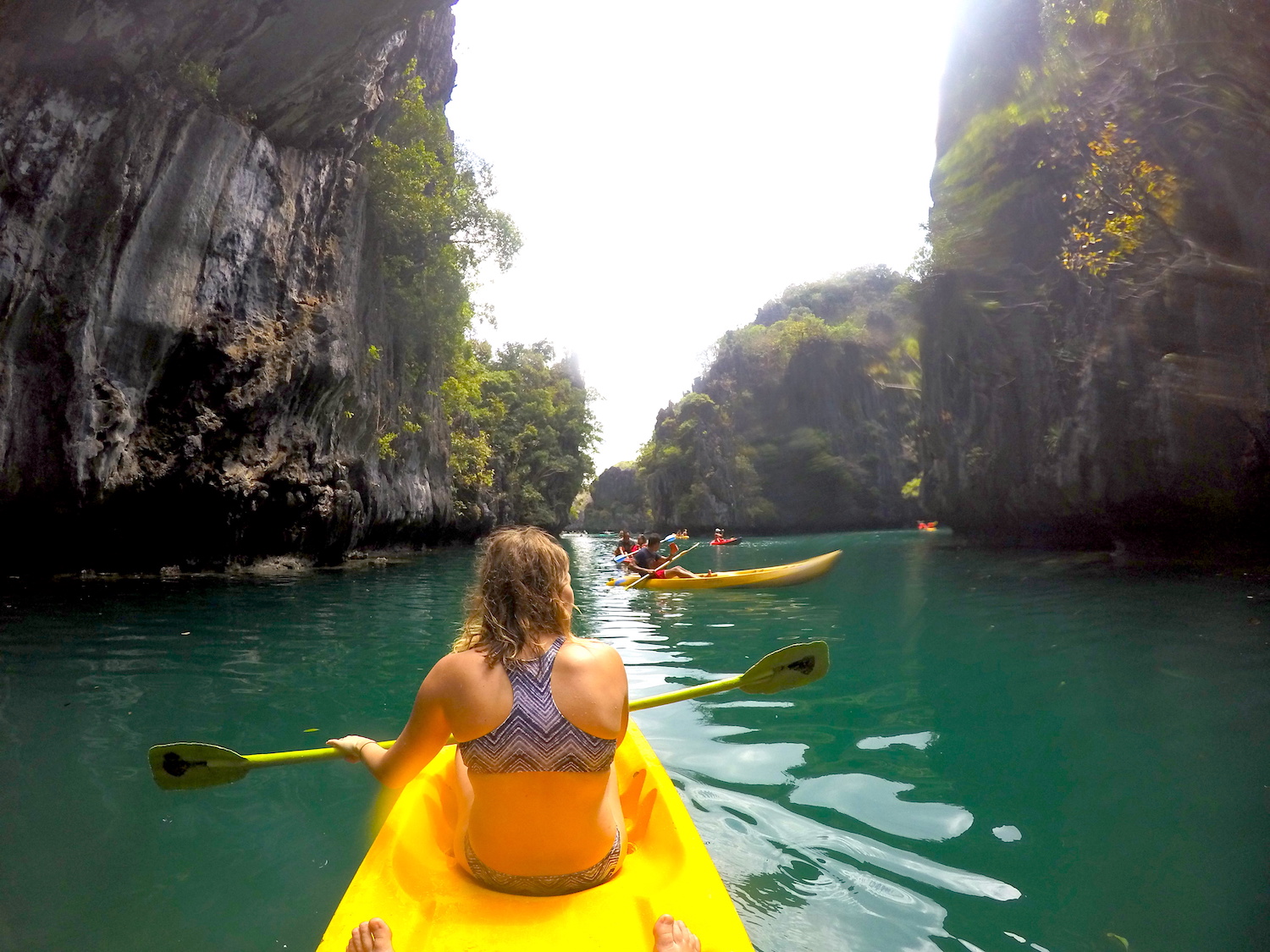 Kayaking, Lagoon