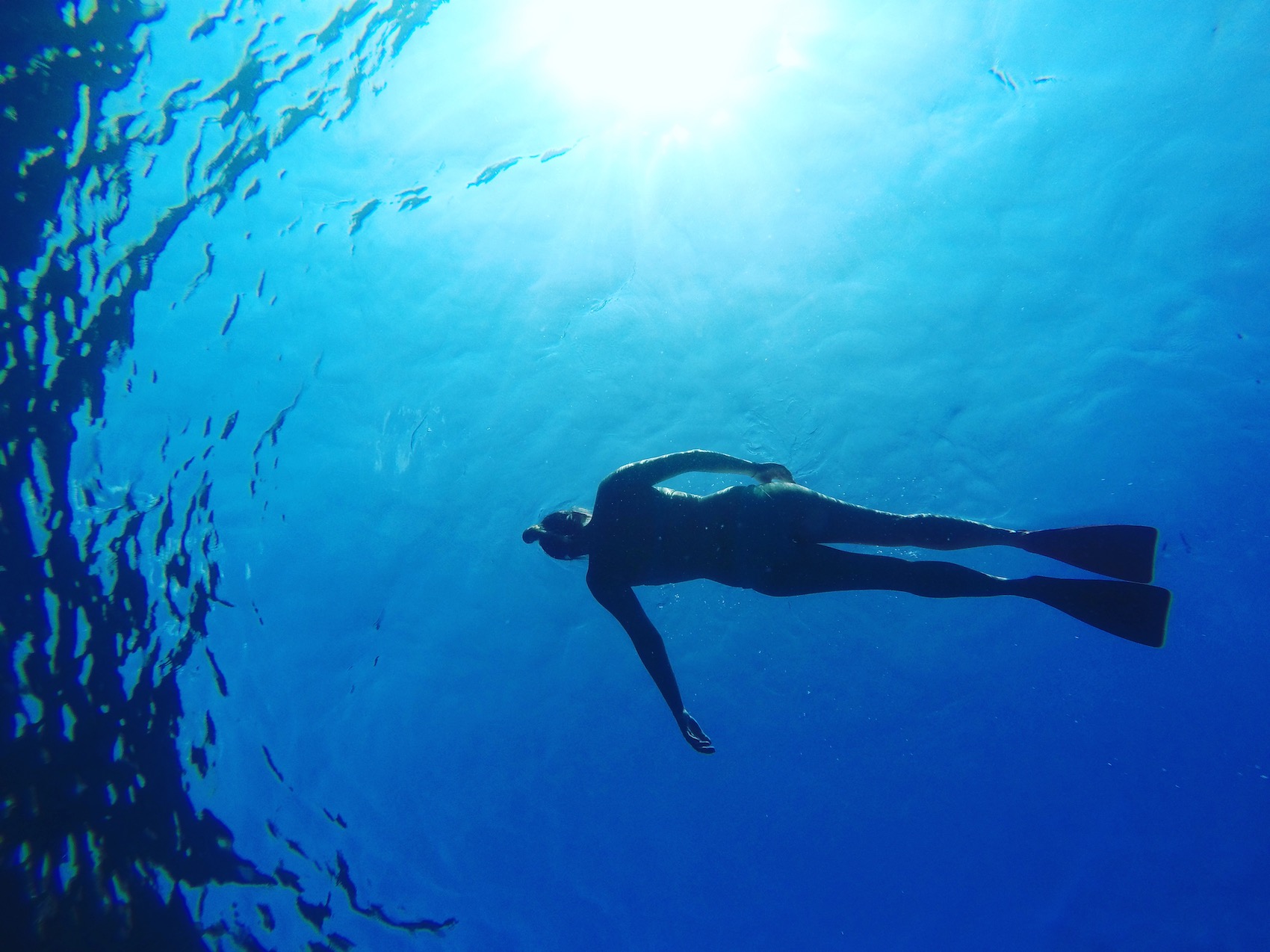 Ischia, Italy, Itinerary, Underwater, GoPro, Floating