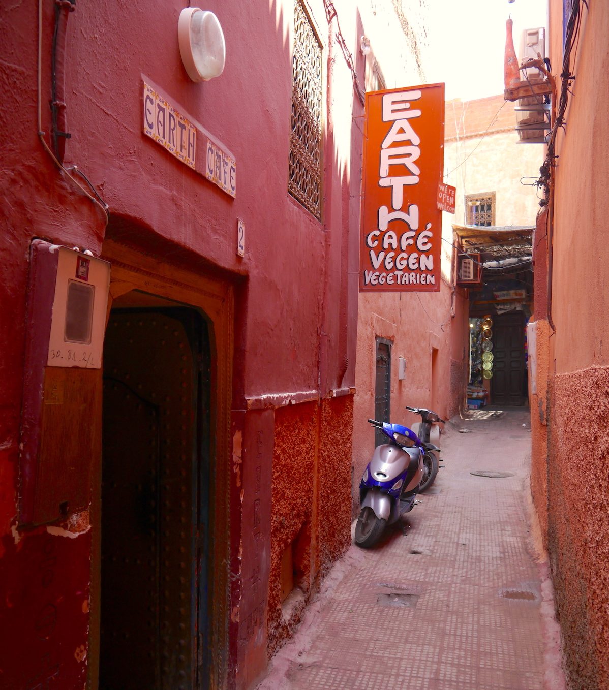 Solo Guide, Marrakech, Morocco, Food, Earth Café