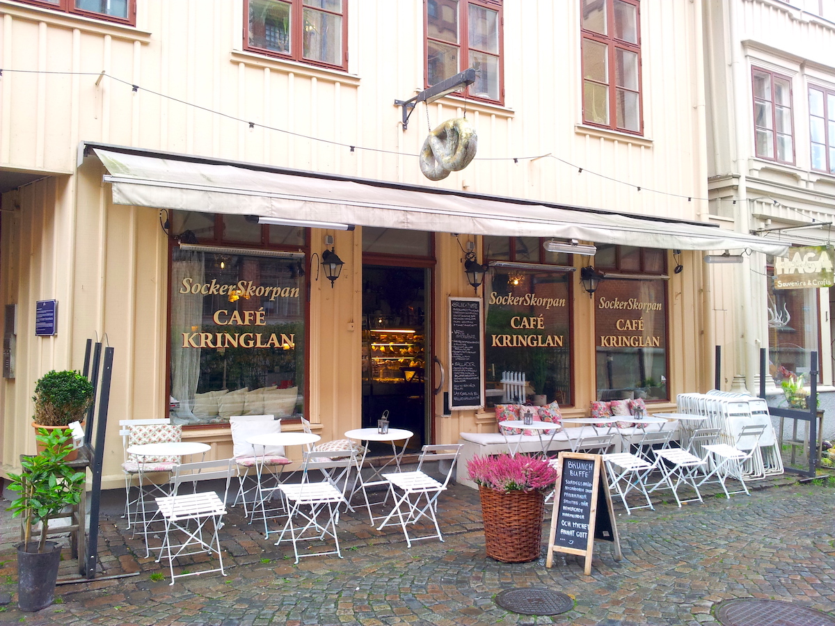 Sweden, Gothenburg, Café