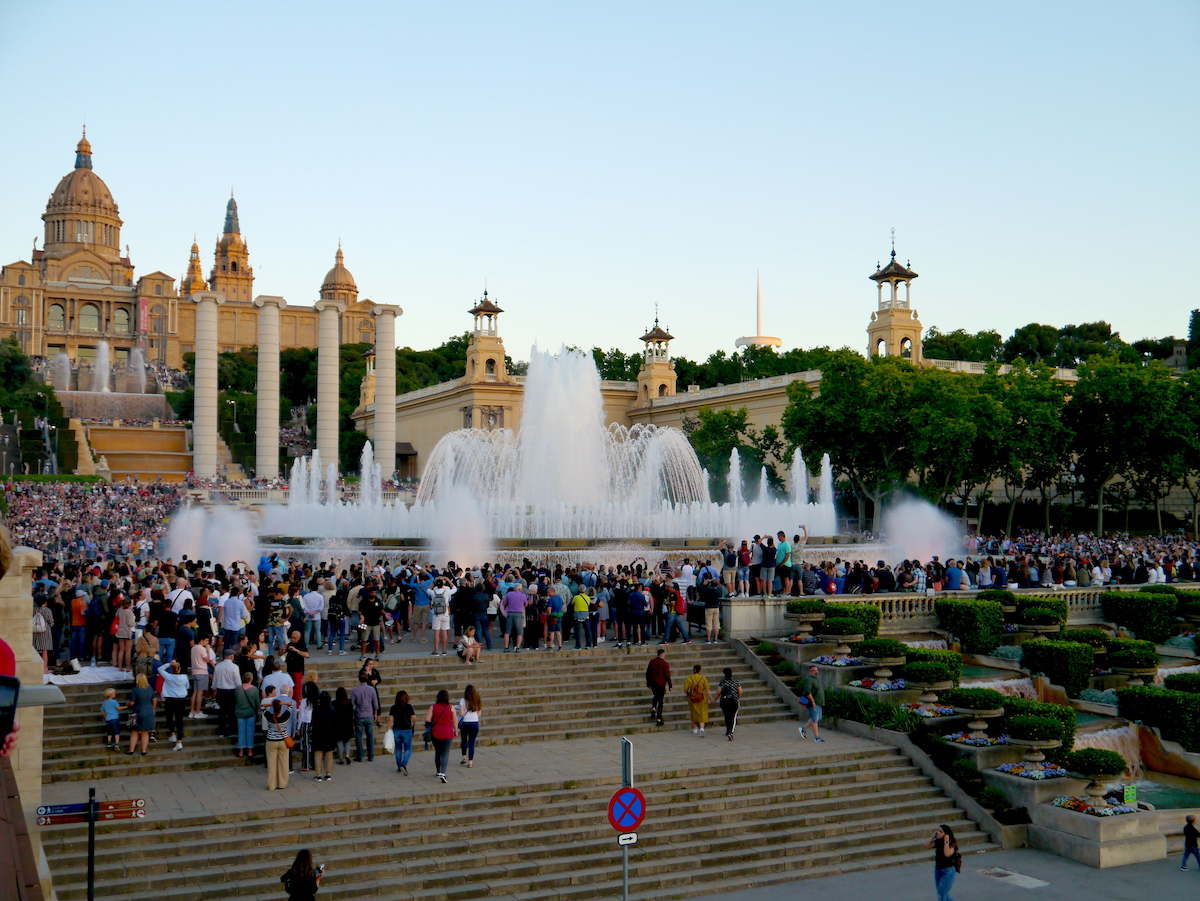 3 days in Barcelona, Magic Fountain